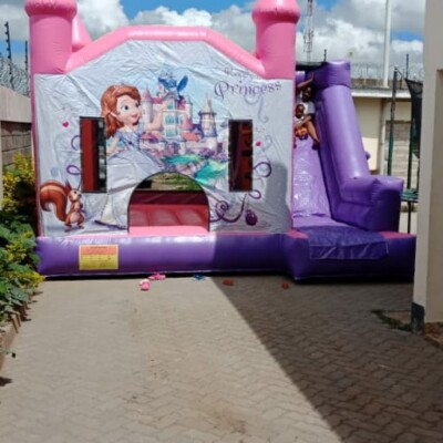 Sophia_the_1st_theme_bouncing_castle_for_rental_Nairobi